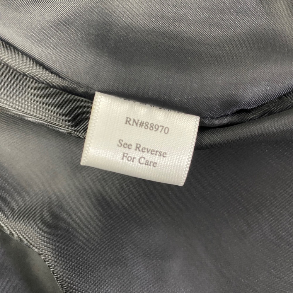 Kathryn Conover Satin Puff Sleeve Shift Dress Womens Size 8 Black Purple Mini - Picture 13 of 16